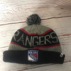 Youth NHL New York Rangers Beanie Winter Hat
